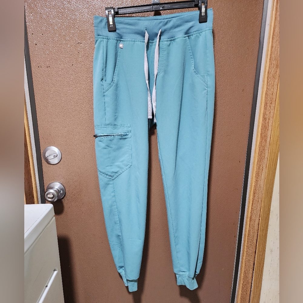 Figs joggers Hydrogreen light green blueish xs regular length